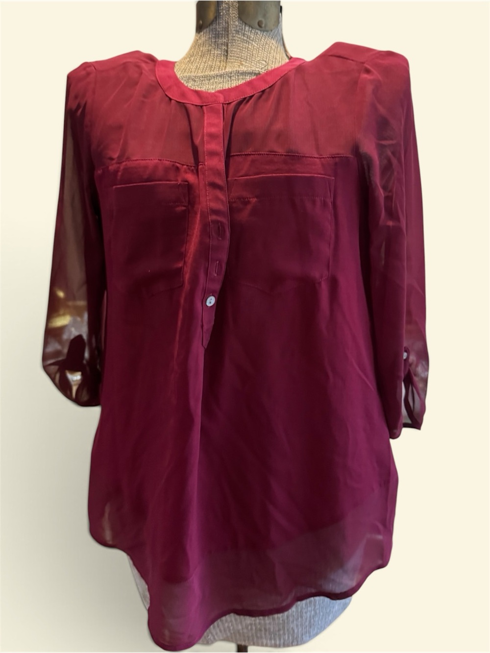 ๐ค SALE Express Bundle - 3 sheer Blouses - Picture 2 of 7